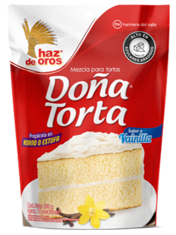 DOÑA TORTA VAINILLA 500 GRS