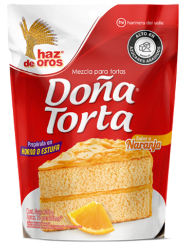 DOÑA TORTA NARANJA 500 GRS x 12