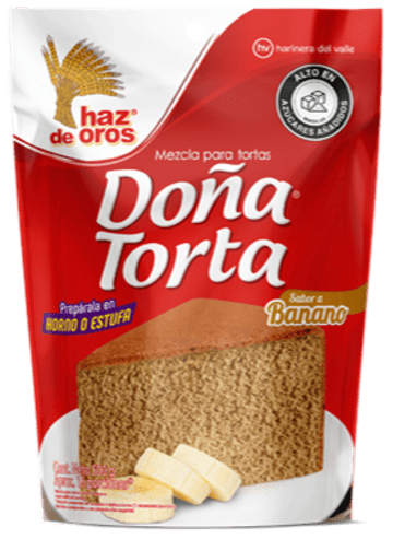 DOÑA TORTA BANANO 500 GRS x 12