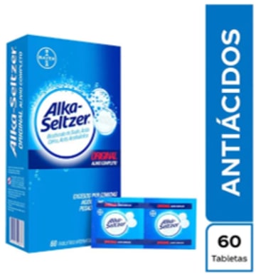 ALKASELTZER x 60 TABLETAS (PLEGADIZA)
