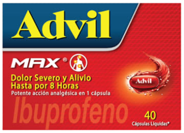 ADVIL MAX x 40 CAPSULAS (PLEGADIZA)