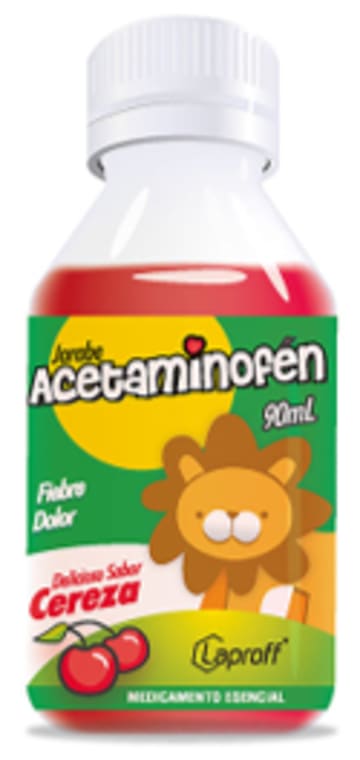ACETAMINOFEN NIÑOS JARABE LAPROFF MEDIANO 90 ML