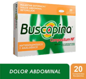 BUSCAPINA COMPOSITUM NF 20 TABLETAS (PLEGADIZA)