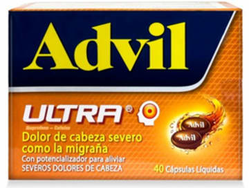 ADVIL ULTRA x 40 CAPSULAS (PLEGADIZA)