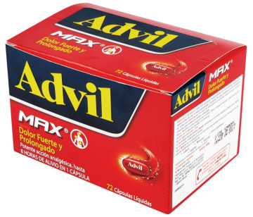 ADVIL MAX x 72 CAPSULAS (PLEGADIZA)