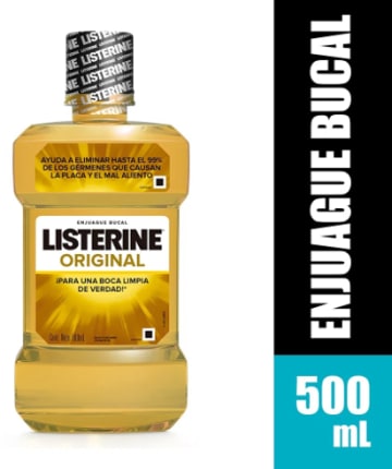 LISTERINE ORIGINAL SOLUCION 500 ML
