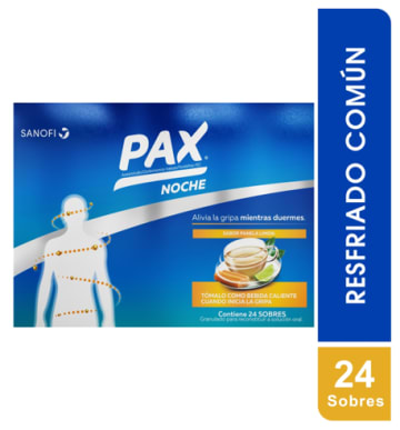 PAX CALIENTE NOCHE PANELA LIMON x 24 SOBRES (PLEGADIZA)