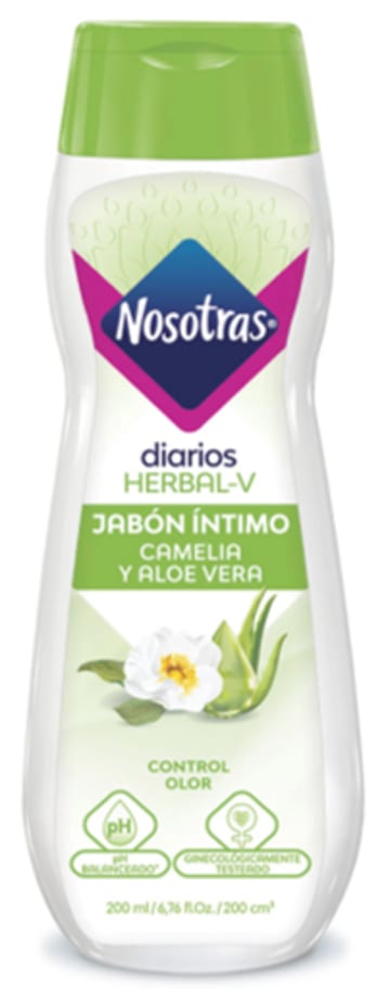 JABON INTIMO NOSOTRAS HERBAL 200 ML x 10
