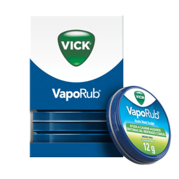 VICK VAPORUB x 12 GRAMOS x 6 LATAS