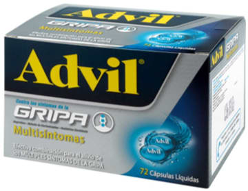 ADVIL GRIPA MULTISINTOMAS x 72 CAPSULAS