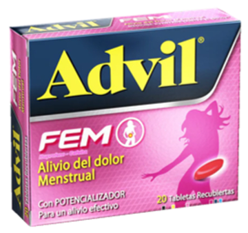 ADVIL FEM x 20 TABLETAS (PLEGADIZA)