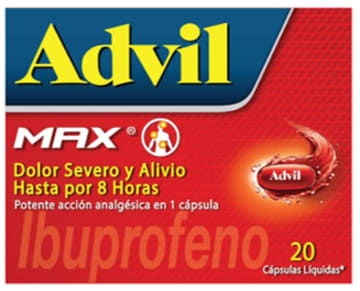 ADVIL MAX x 20 CAPSULAS (PLEGADIZA)