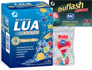 SAL DE FRUTAS PLUS 20 SOBRES+5 SOB KOLA+GASTROFAST 6