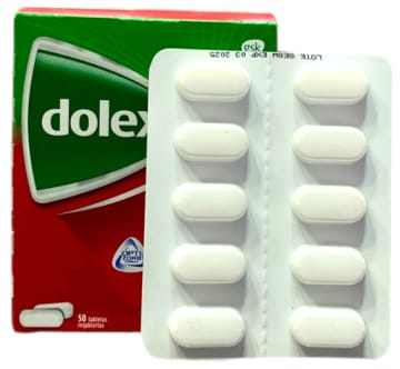 DOLEX FORTE x 20 TABLETAS (BAG)