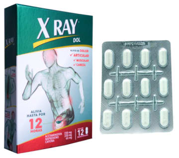 XRAY DOL x 8 TABLETAS (BAG)
