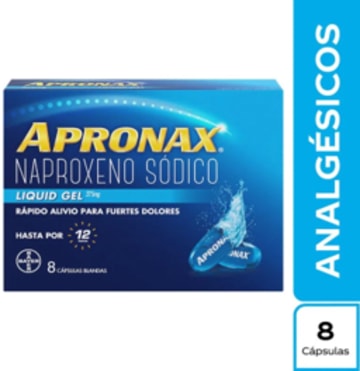 APRONAX 275 MG x 8 CAPSULAS LIQUIDAS (PLEGADIZA)