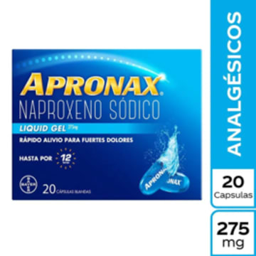 APRONAX 275 MG x 20 CAPSULAS LIQUIDAS (PLEGADIZA)