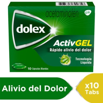 DOLEX ACTIVGEL x 10 CAPSULAS