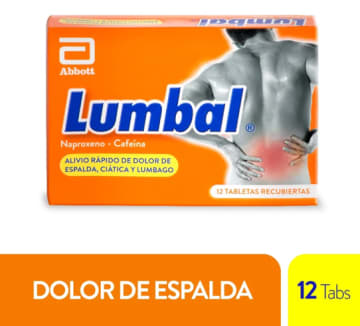 LUMBAL x 12 TABLETAS (BAG)