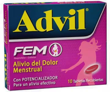 ADVIL FEM x 10 TABLETAS (PLEGADIZA)