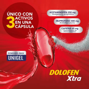 DOLOFEN XTRA UNIGEL x 4 CAPSULAS LIQUIDAS (BAG)