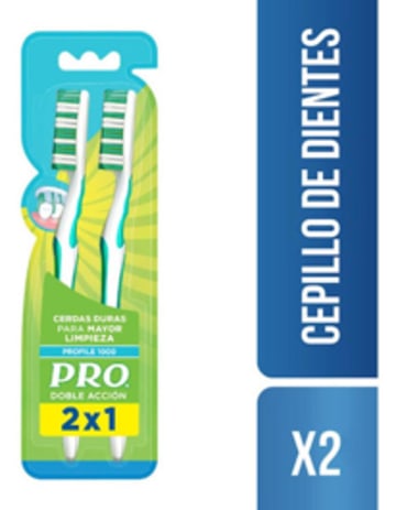 CEPILLO DENTAL PRO PROFILE 1000 2x1