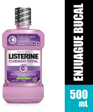 LISTERINE CUIDADO TOTAL 500 ML