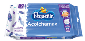 TOALLITAS HUMEDAS PEQUEÑIN ACOLCHAMAX 12 UNDS