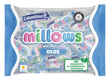 MASMELOS MILLOWS OSOS EI 50 UNDS