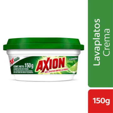 LAVAPLATOS AXION COCA LIMON 150 GRS