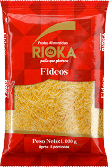 PASTA RIOKA FIDEOS 1000 GRS