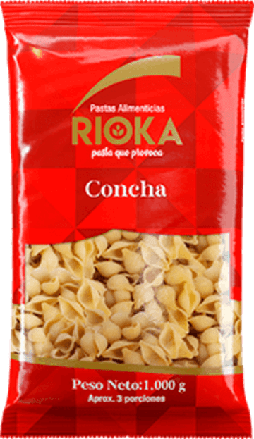PASTA RIOKA CONCHAS 1000 GRS