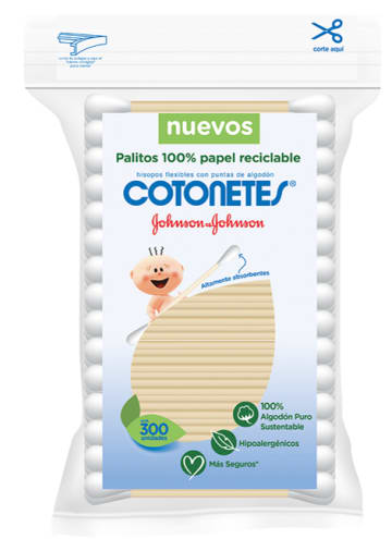 COTONETES JOHNSON BOLSA RESELLABLE 300 UNDS