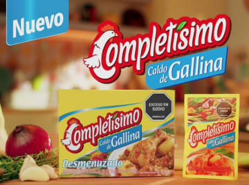 CALDO COMPLETISIMO DESMENUZADO GALLINA 36 SOBRES