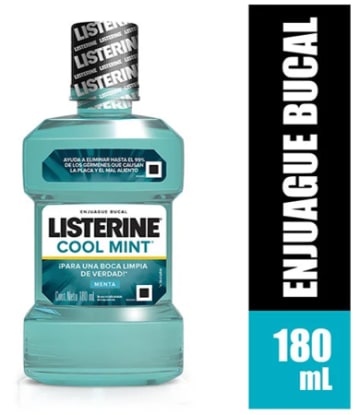 LISTERINE COOLMINT 180 ML