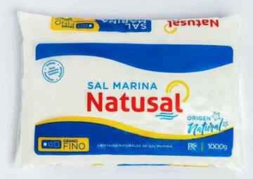 SAL NATUSAL MARINA GRANO FINO BOLSA 1000 GRS x 20