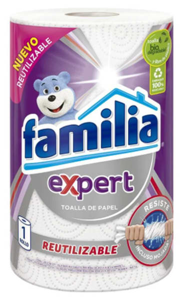TOALLA FAMILIA COCINA EXPERT REUTILIZABLE 55 HOJAS x 12