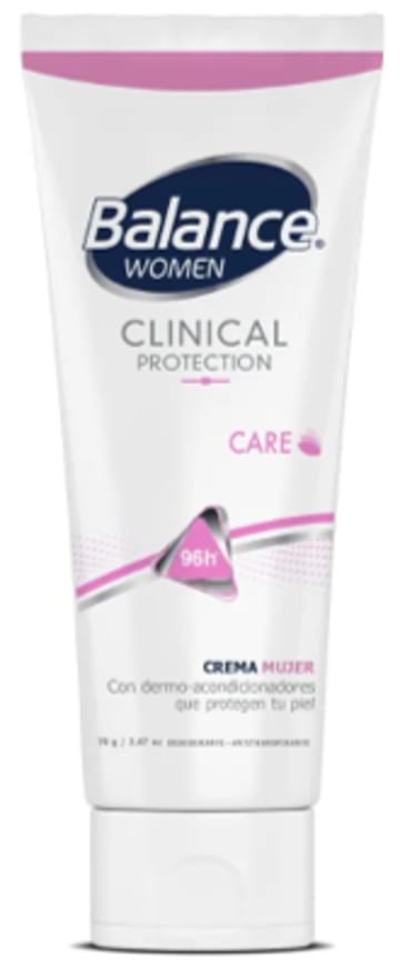 DESODORANTE BALANCE CREMA SUPER TUBO CLINICAL WOMEN 70 x 24
