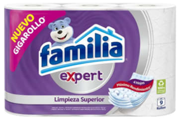 PAPEL FAMILIA EXPERT 4 HOJAS 32 MTS x 4 ROLLOS