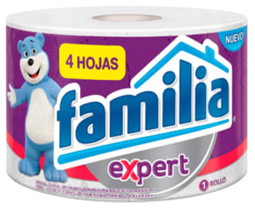 PAPEL FAMILIA EXPERT 4 HOJAS 32 MTS x 1 ROLLO