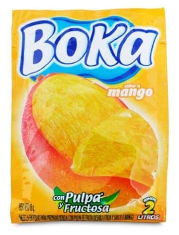 REFRESCO BOKA 2 LTS MANGO 10 SOBRES