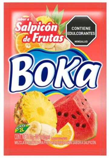 REFRESCO BOKA 2 LTS SALPICON 12 SOBRES