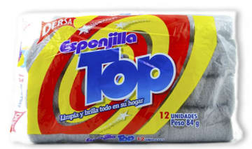 ESPONJILLA TOP 12 UNDS (AUTOSERVICIO) x 36 PAQUETES