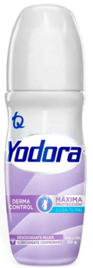 DESODORANTE YODORA MINI ROLLON DERMA CONTROL 30 ML