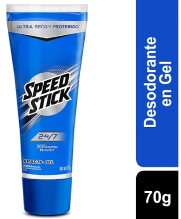 DESODORANTE SPEED STICK PRACTITUBO GEL XTREME NIGHT x 70 GRS