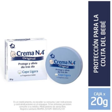 CREMA ANTIPAÑALITIS No4 ORIGINAL 20 GRS