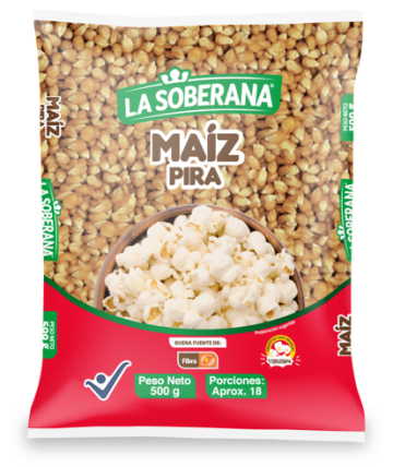 MAIZ PIRA SOBERANA 460 GRS x 25