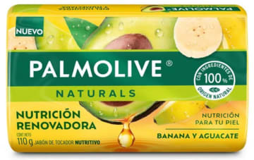 JABON PALMOLIVE BANANA Y AGUACATE 110 GRS  x 72