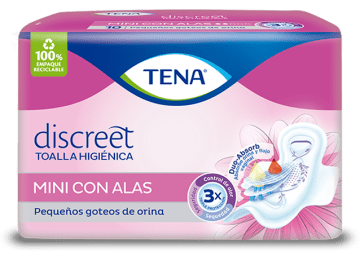 TENA MUJER MINI DISCREET 10 UND