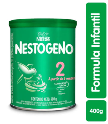 FORMULA INFANTIL NESTOGENO 2 LATA 400 GRS x 24